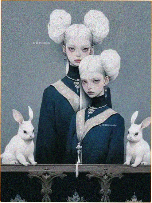 动漫美女免费动漫白鹭与刀剧场版女剑士古风画面